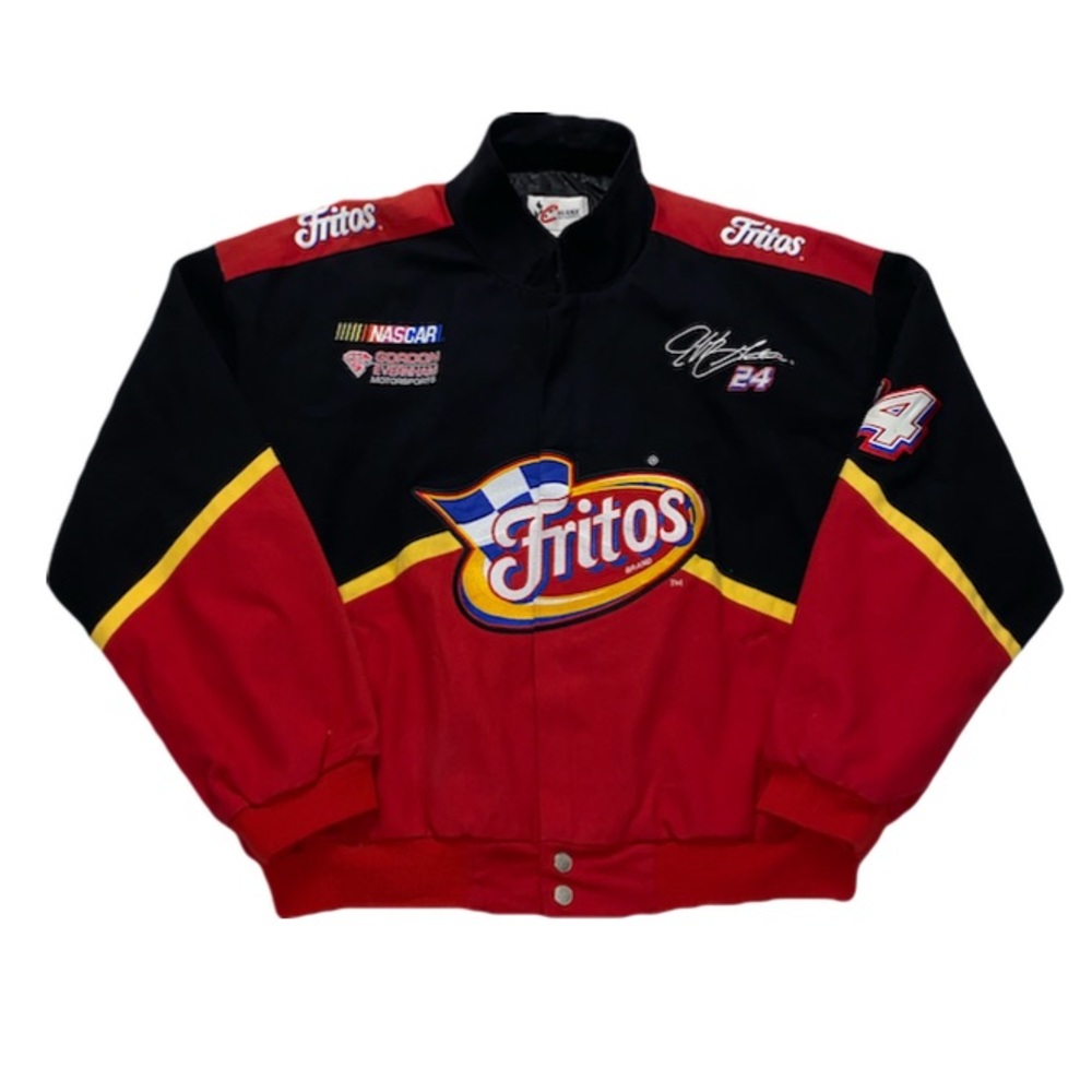 Y2K Multi Colored Jeff Gordon NASCAR Racing Jacket
